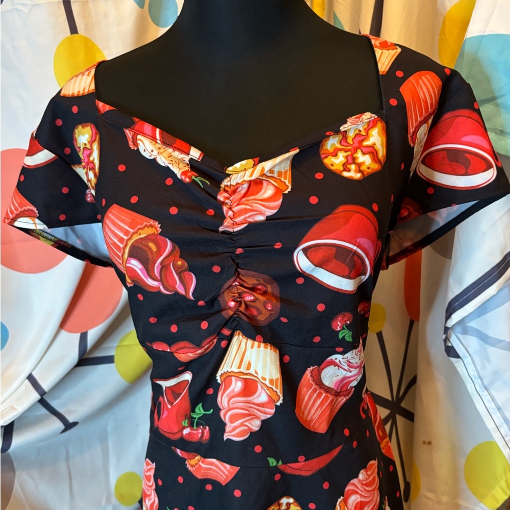 Cupcake& Coffee Dress - Picture 5 of 10